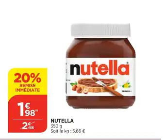 Bi1 Nutella offre