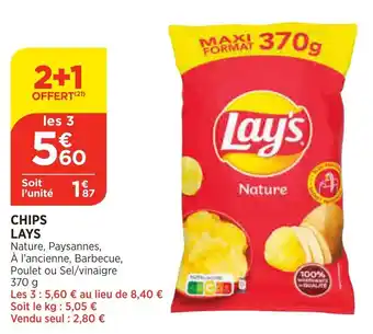 Bi1 Chips lays offre