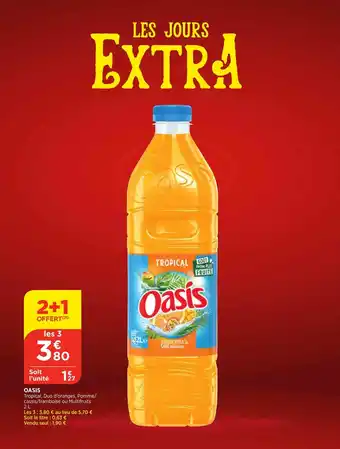 Bi1 Oasis offre