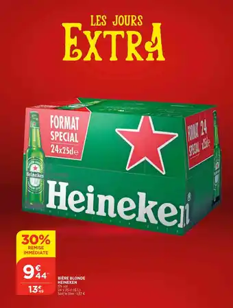 Bi1 Bière blonde heineken offre