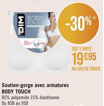 Soutien-gorge avec armatures BODY TOUCH