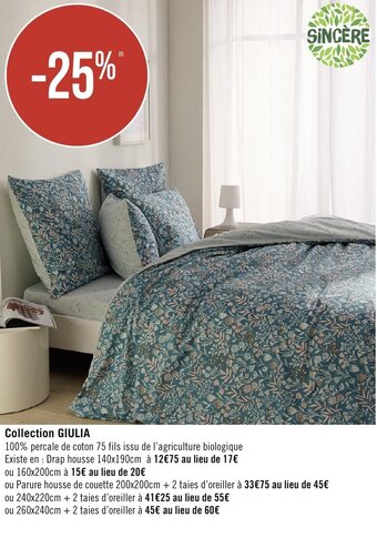 Géant Casino Collection GIULIA offre