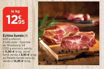 Bi1 Échine fumée offre