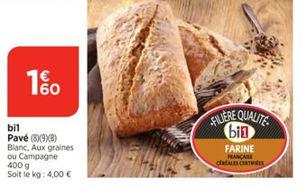 Bi1 bil Pavé offre
