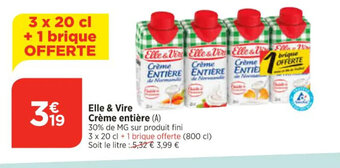 Elle & Vire Crème entière