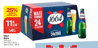 Bi1 1664 Bière offre