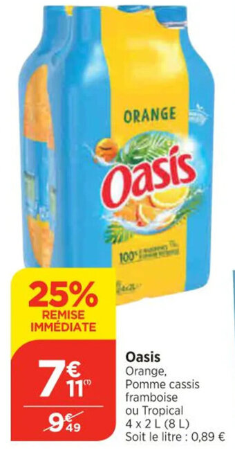Bi1 Oasis offre