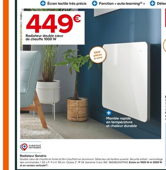 Castorama Sondrio radiateur offre