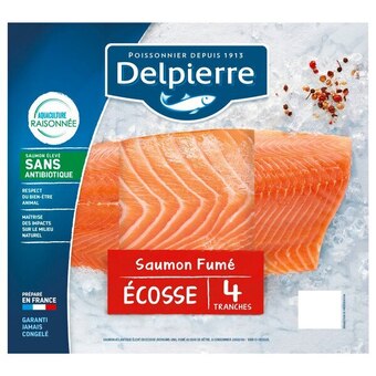 Carrefour Sur tous les saumons, harengs et maquereaux delpierre offre