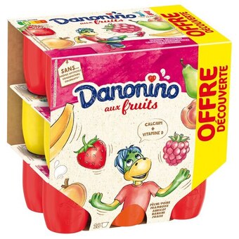 Carrefour Danone danonino aux fruits offre découverte offre