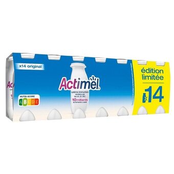 Carrefour Danone actimel edition limitée offre
