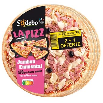 Carrefour Sodebo pizza offre