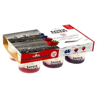 Carrefour Savoie yaourt yaourts plaisir des alpes offre