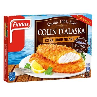 Carrefour Findus colin d'alaska msc surgelé offre