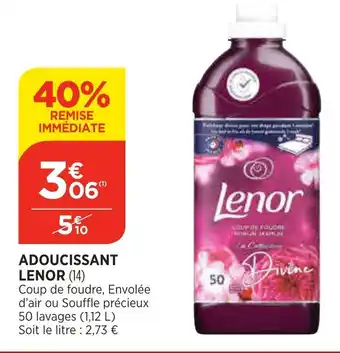 Bi1 Adoucissant Lenor offre