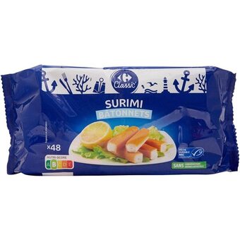 Carrefour Carrefour classic' bâtonnets tendres de surimi format familial offre