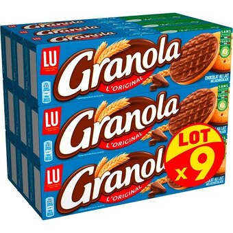 Carrefour Lu granola chocolat au lait offre