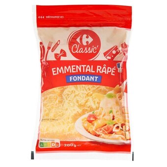 Carrefour Carrefour classic' emmental râpé offre