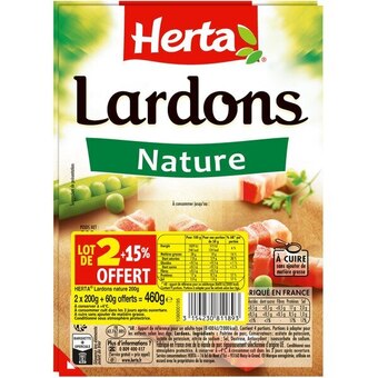Carrefour Herta lardons offre