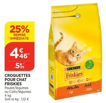 Bi1 Croquettes Pour Chat Friskies offre