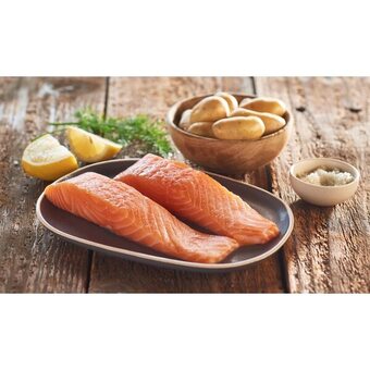 Carrefour Pavé de saumon atlantique filière qualité carrefour asc offre