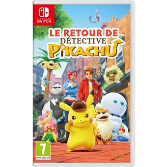 Carrefour Jeu retour de detective pikachu pour switch offre