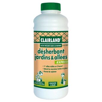 Sur tous les désherbants clairland présents en magasin