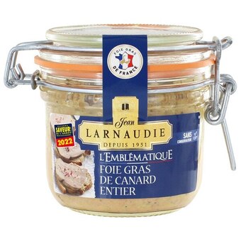 Carrefour Market Jean larnaudie fois gras de canard entier l'emblématique offre