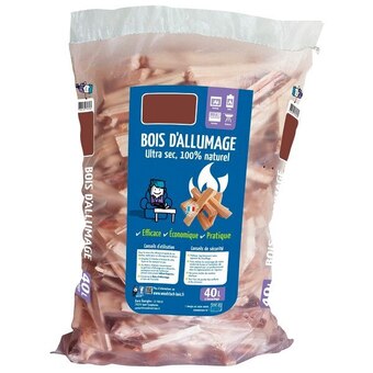 Carrefour Woodstock bois d'allumage offre