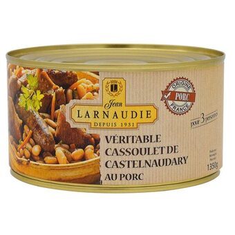 Carrefour Market Jean larnaudie cassoulet de castelnaudary offre