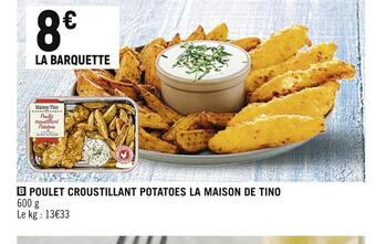 La maison de tino poulet croustillant potatoes