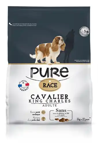 Pure race - croquettes pour chien cavalier king charles 3 kg