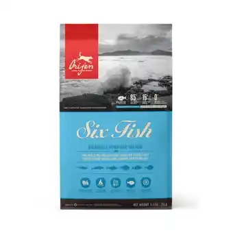 Jardiland Orijen - croquettes pour chien six fish 11,4 kg offre