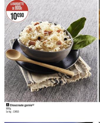 Choucroute garnie