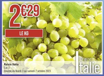 Raisin italia