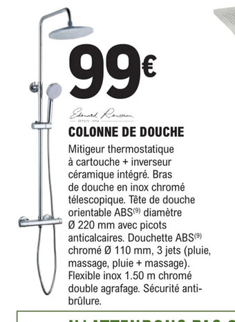 E.Leclerc Brico COLONNE DE DOUCHE offre