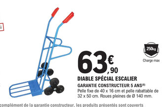 E.Leclerc Brico DIABLE SPÉCIAL ESCALIER offre