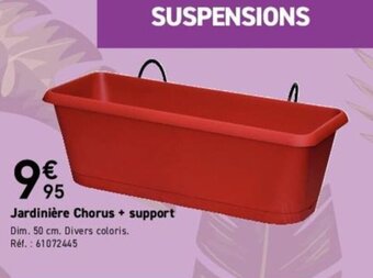 Mr Bricolage Jardinière Chorus+ support offre