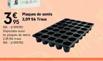 Plaques de semis