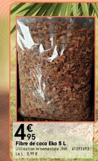 Fibre de coco Eko 5 L