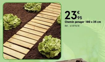 Chemin potager 180 x 35 cm