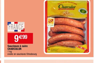 Migros Saucisses à cuire CHARCULOR offre