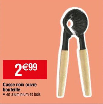 Migros Casse noix ouvre bouteille offre