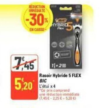 G20 Rasoir Hybride 5 FLEX BIC offre