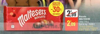 Biscuits MALTESERS