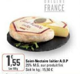 G20 Saint-Nectaire laitier A.O.P offre