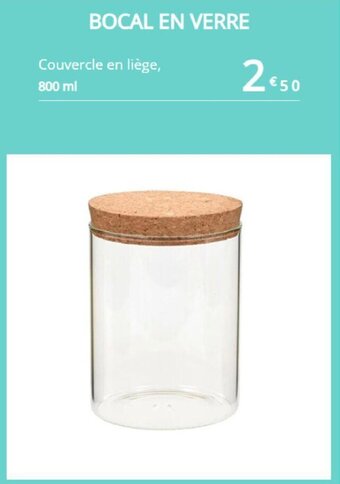 BOCAL EN VERRE