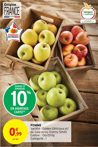 Intermarché Hyper POMME offre