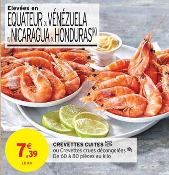 Intermarché Hyper CREVETTES CUITES offre
