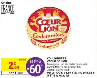 Intermarché Hyper COULOMMIERS COEUR DE LION offre